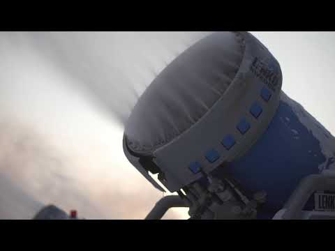 Snow is Flying at ERX