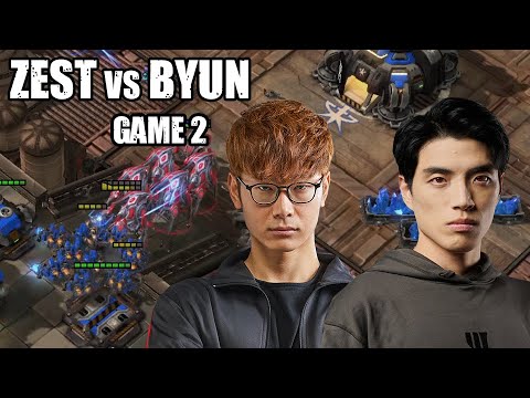 ZEST vs BYUN PvT  l  Game 2 of Best Of 5!