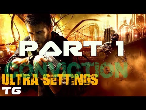 Splinter Cell Conviction Walkthrough Part 1 Ultra Gameplay 1080P PC/Xbox/PS3