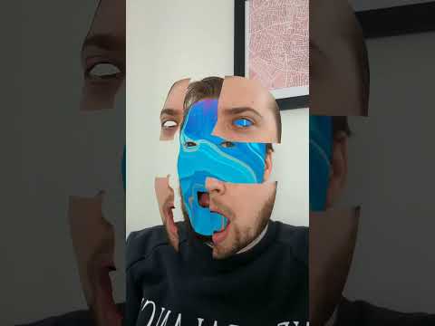 Here's a quick Spark AR face filter I created from an tutorial #sparkar #tutorial Augmented reality