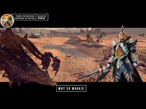 WARHAMMER 2 DRAGON BATTLE (IMRIK - SHACKOLOT THE CALAMITY)