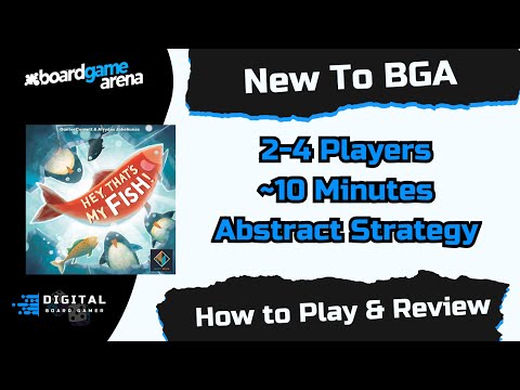 New to BGA. Hey that’s my fish. How to play on BGA. 