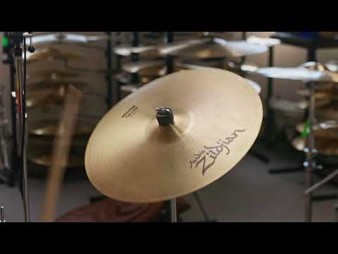 1990s Zildjian 16" A Medium Crash Cymbal 1284g image 9