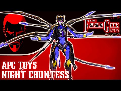 APC Toys NIGHT COUNTESS (TF Prime Airachnid): EmGo's Transformers Reviews N' Stuff