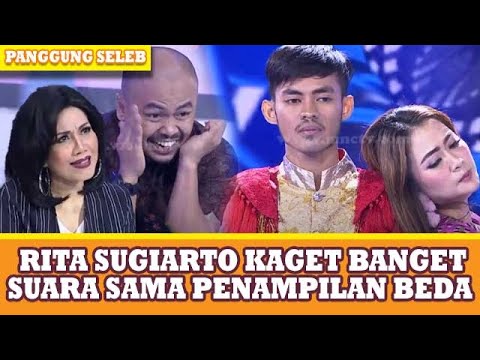 WADUHHH.. RITA SUGIARTO KAGET !! TAMPANG GAK MEYAKINKAN SUARA BOLEH DI ADU - PANGGUNG SELEB
