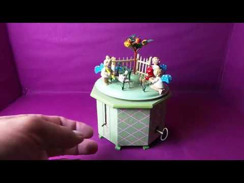 Steinbach uralte Spieluhr Nr.107 - seltenes Sammlerstück aus dem Erzgebirge