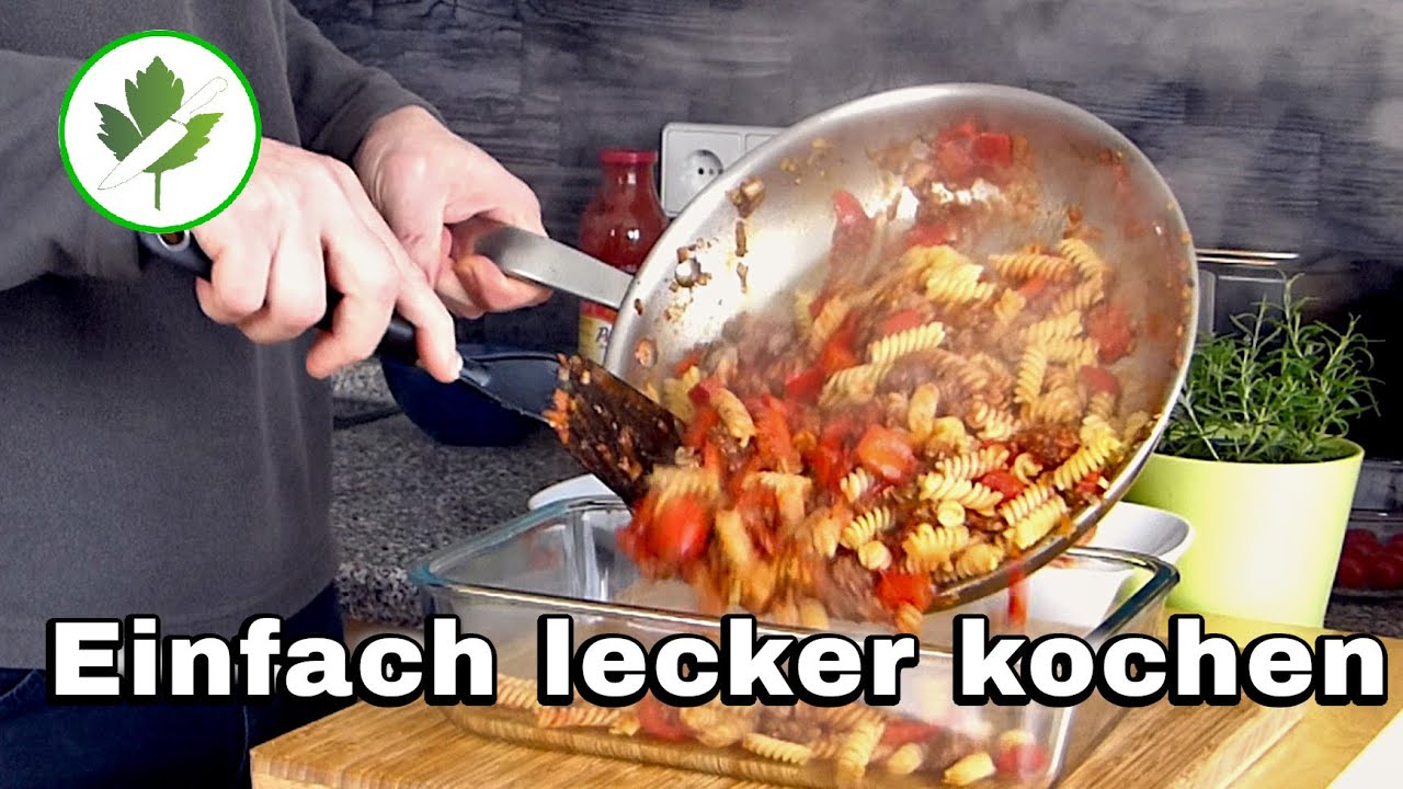 Hackfleisch-Paprika-Gnocchi-Auflauf - Einfache Rezepte