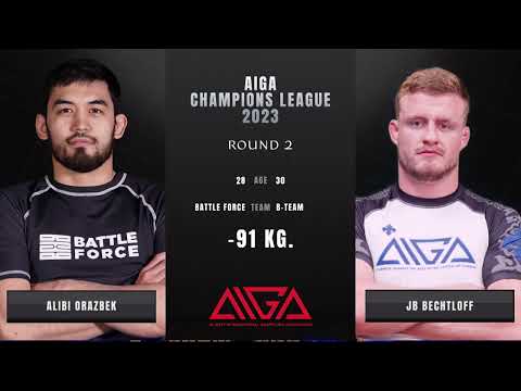 - 91 kg Alibi Orazbek Battle Force vs Jonathan Paul Bechtloff The B-Team