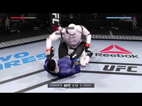 Stormtrooper vs. Spock (EA Sports UFC 2) - Crazy UFC 👊🤪