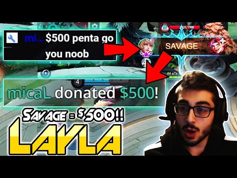 "Get a Savage For $500" Challenge | MLBB | BTK MobaZane