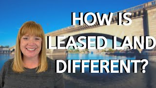 How is buying a home on Leased Land Different & how does it work?  #LakeHavasu