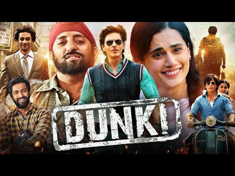 Dunki Movie facts and review | Shah Rukh Khan / Taapsee Pannu / Boman / Vicky Kaushal / Deven