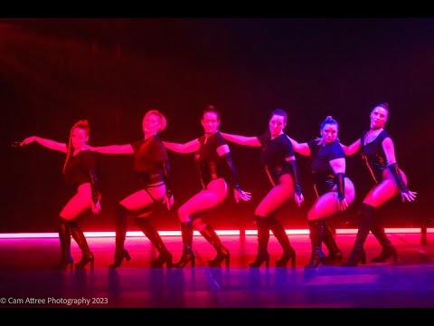 Slow Burn students perform Massive Attack Mix - The Bombshell Burlesque Academy