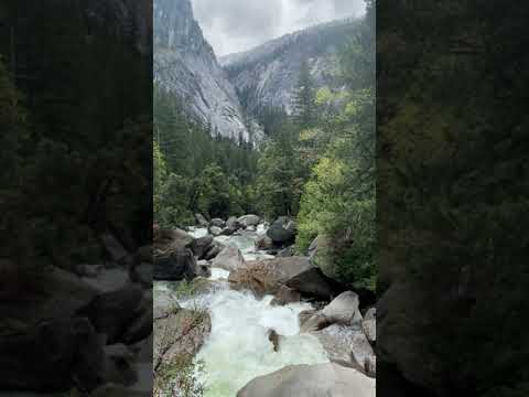 Merced River under the Vernal Falls Bridge