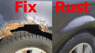 How to Repair Rust Holes on Your Car Without Welding
