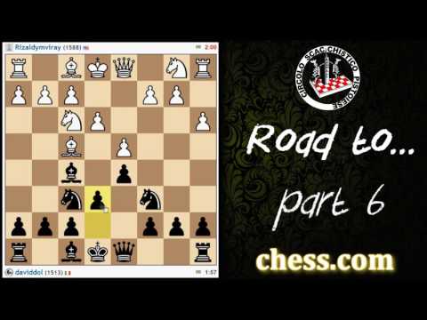 SCACCHI Partite Online 74 - chess.com - ROAD TO... part 6 - LIVE
