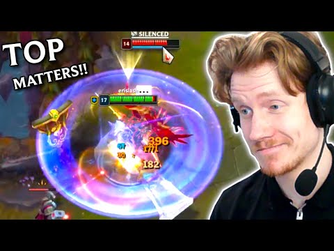 When Toplane is the most important role