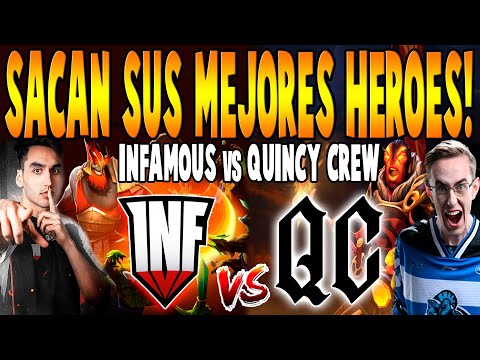 INFAMOUS vs QUINCY CREW [BO2] - Sacan Sus Mejores Héroes! "Papita vs CCnC" - Realms Collide DOTA 2