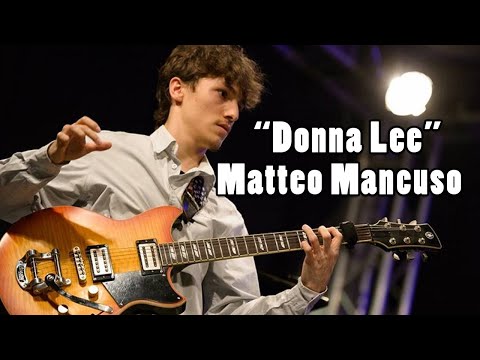 Matteo Mancuso Donna Lee Transcription