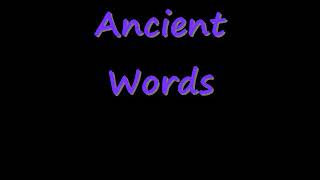 Ancient Words by Robin Mark Lyrics