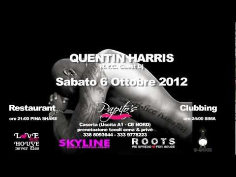 Quentin Harris 6 Ottobre 2012 @ Papito's  Restaurant & Clubbing (CE) - TEASER