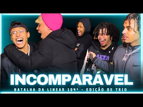 (FINAL INCOMPARÁVEL 😳) LINO, LIL VI E JESP X BRENNUZ, DOPRE E JOÃO NEGRO | GRANDE FINAL | TRIO | BDL
