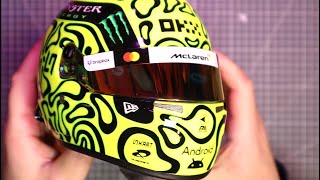 Lando Norris 2025 1:2 Scale Mini Helmet!