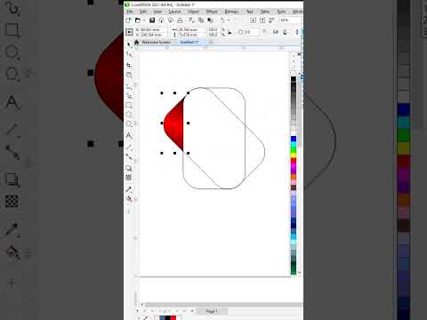 Intersected Cicular logo Design .#coreldraw