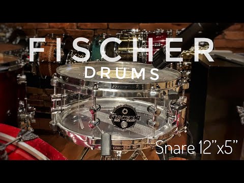 Fischer Drums - Sound Check Caixa Acrílica 12”x5"