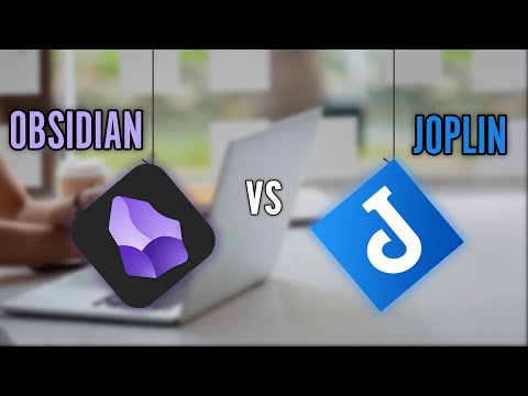 Joplin vs Obsidian - My Experience with Both Programs