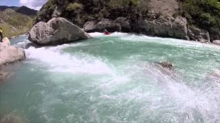 preview picture of video 'Castellane la Verdon WildWasserWoche 2014 TV Rosbach Kanu paddeln kayaking'