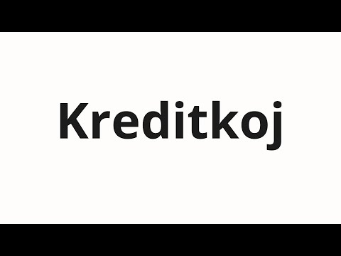 How to pronounce Kreditkoj | Кредиткой (Credit card in Russian)
