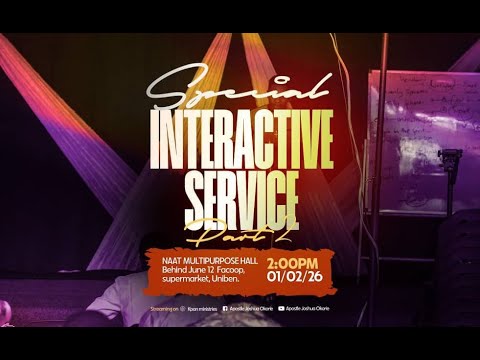 SPECIAL INTERACTIVE SERVICE (PART 2)