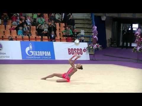 Bravikova Yulia (RUS)  ball   1999 Gran Prix Moscow 2014 Qual