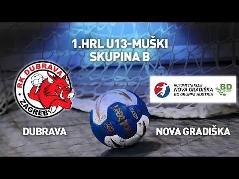 RK Dubrava Zagreb vs RK Nova Gradiška | 1. HRL U13 Muški (Skupina B)