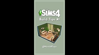 Build Tutorial - Move Objects Off The Grid | The Sims 4 | #Shorts