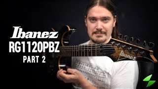 Video thumbnail for Ibanez RG1120PBZ - Detailed Review Part 2 by Max Solo Music