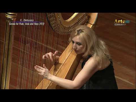 Debussy | Sonata for Flute, Viola and Harp 3rd Mov | 드뷔시 | 플루트, 비올라, 하프를 위한 소나타 3악장
