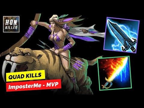 HoN Forsaken Archer NULLFIRE BLADE with DAWNBRINGER - MVP