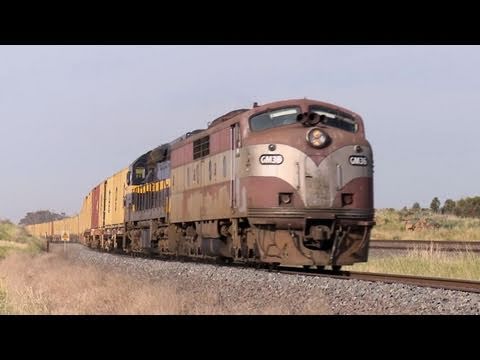 GM36 & C501 With El Zorro 9767V Mineral Sands - PoathTV Australian Trains