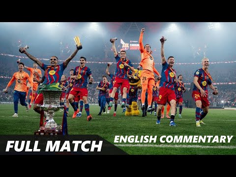 Barcelona vs Real Madrid 3-2 Full Match Replay / Supercopa 2026 / Partido Completo