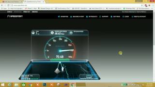 My broadband speed