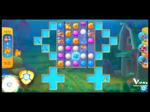Fishdom. 9573 level no boosters and diamonds. 15 moves