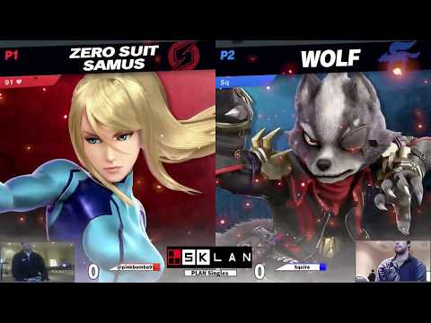 @pinkbombo91 (ZSS, Peach) vs. Squire (Wolf) - Winners Semis - SKLan #2