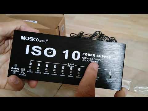 ISO 10 power supply by Mosky | RockBoard | PedalPedia