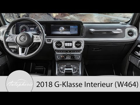2018 Mercedes-Benz G-Klasse (W464): Erster Blick in das brandneue Interieur - Autophorie
