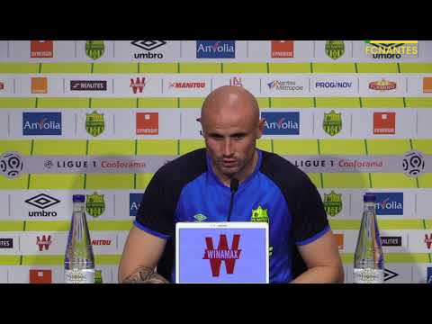 Nicolas Pallois avant FC Nantes - AS Saint-Étienne