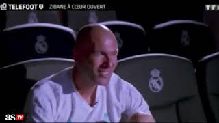 Zidane cries after seeing an old interview of his father video