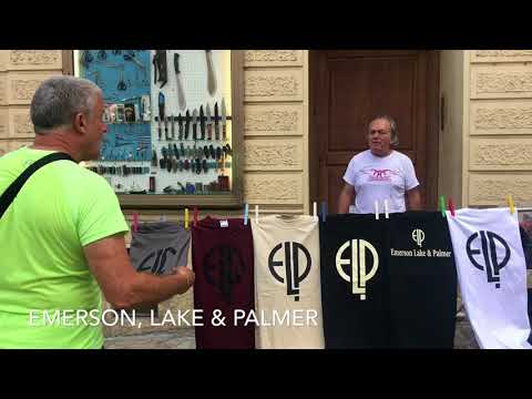 Thumbnail for Carl Palmer meets a bootleg t-shirt seller by Carl Palmer