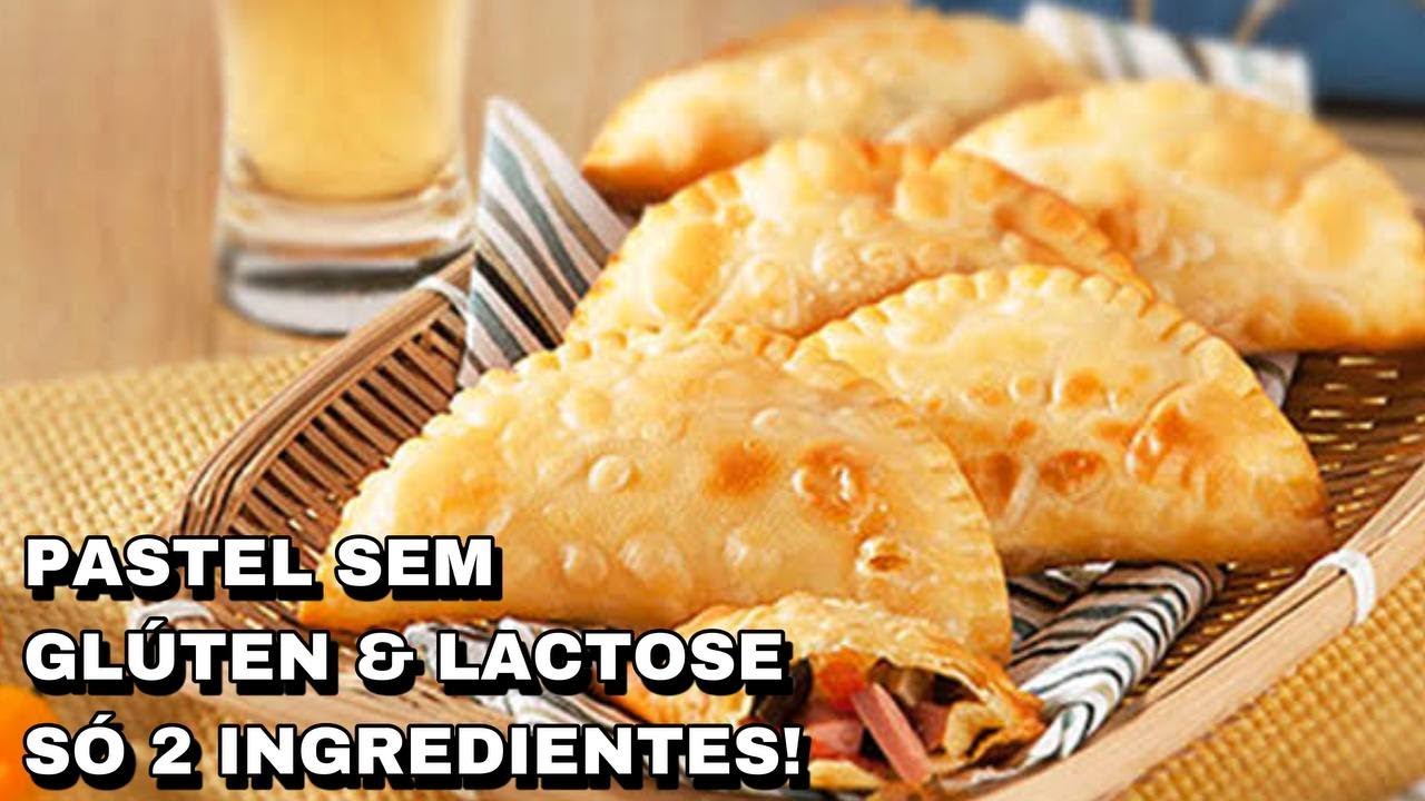 Pastel com dois ingredientes sem glúten e sem lactose